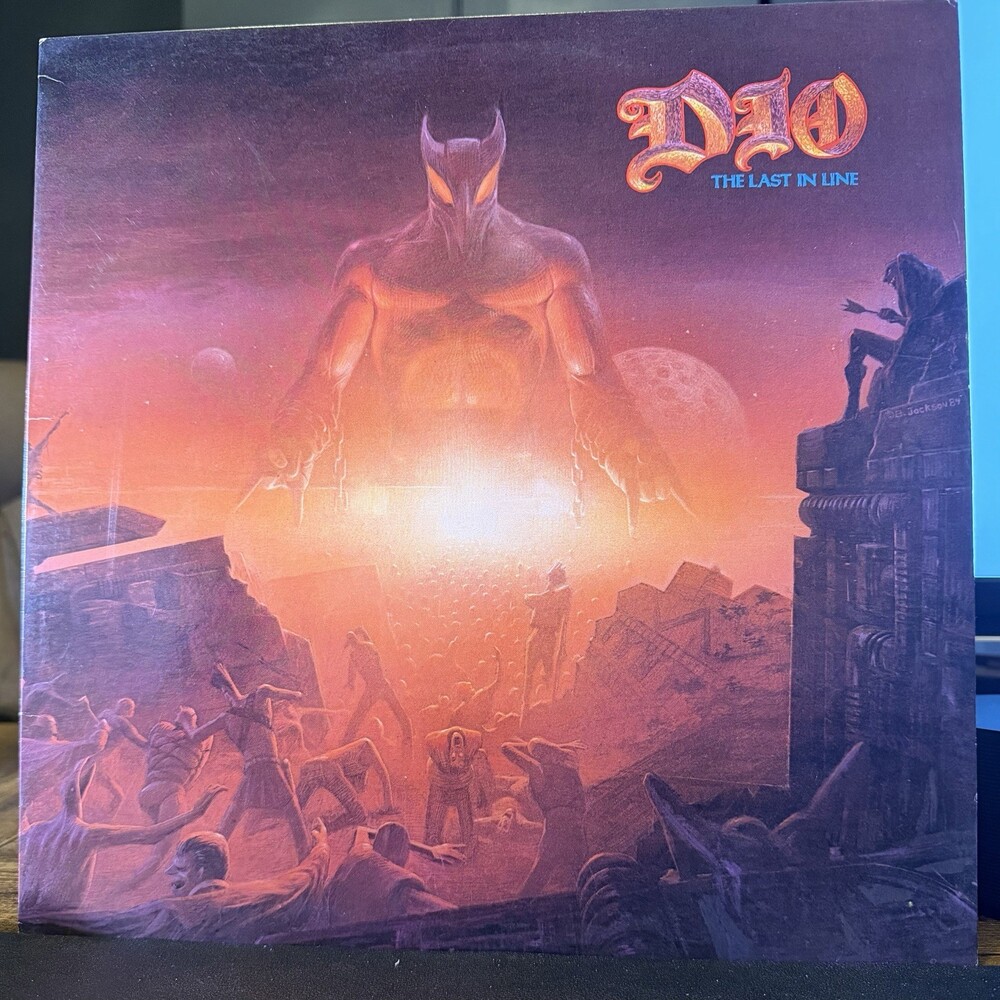 Dio - The Last In Line (1984) Original US 1st Press Vinyl Record 1-25100 VG+
